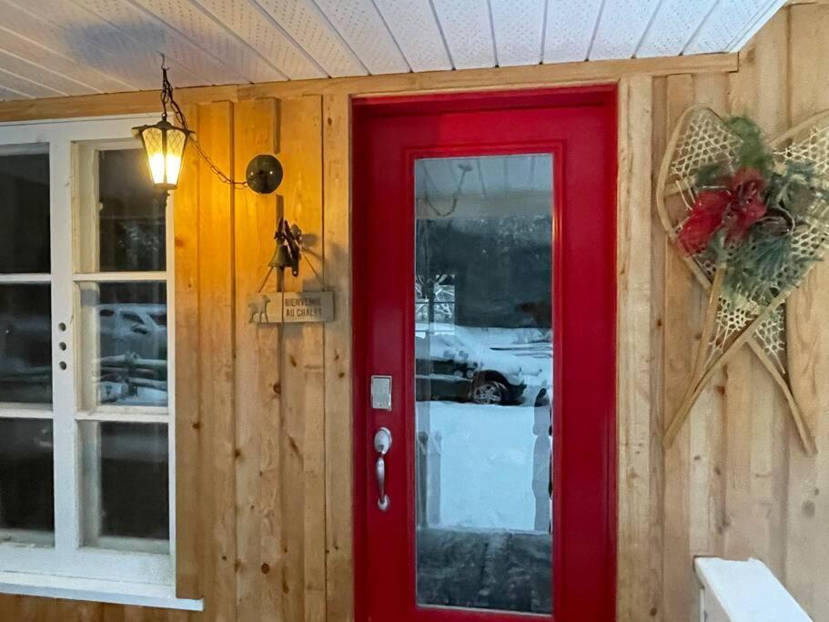 Chalets Nabu La Sacacomie - Riviere - Billard Saint-Alexis-des-Monts Exterior foto