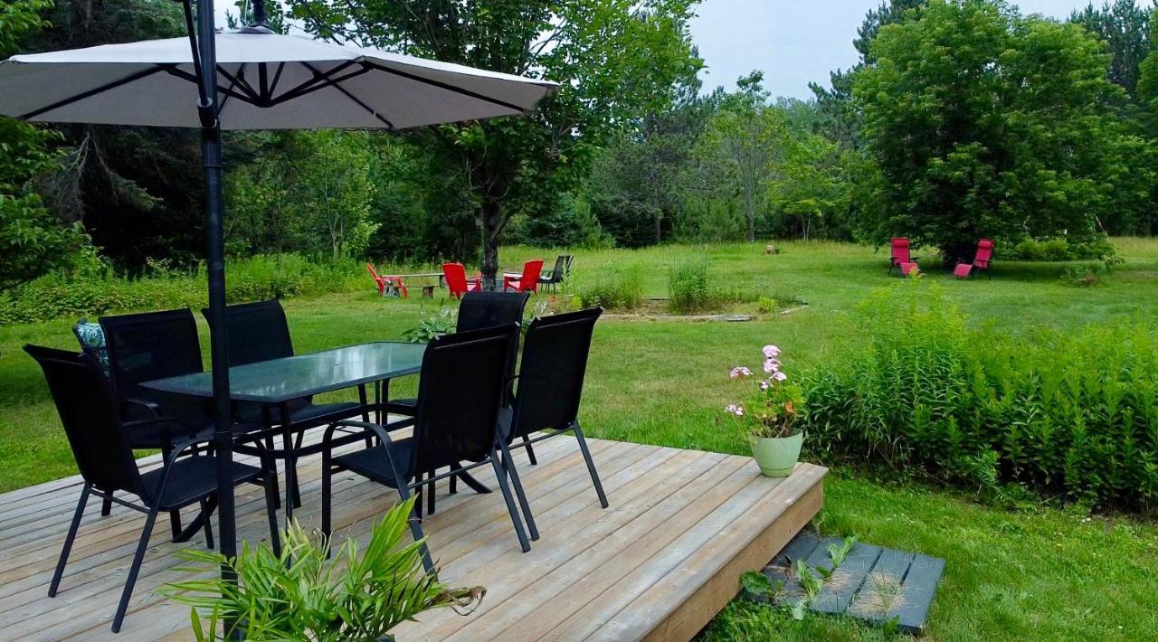 Chalets Nabu La Sacacomie - Riviere - Billard Saint-Alexis-des-Monts Exterior foto